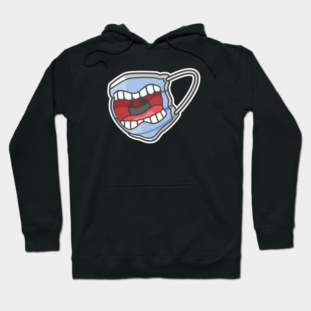 Scream Mask Hoodie by giggleapin